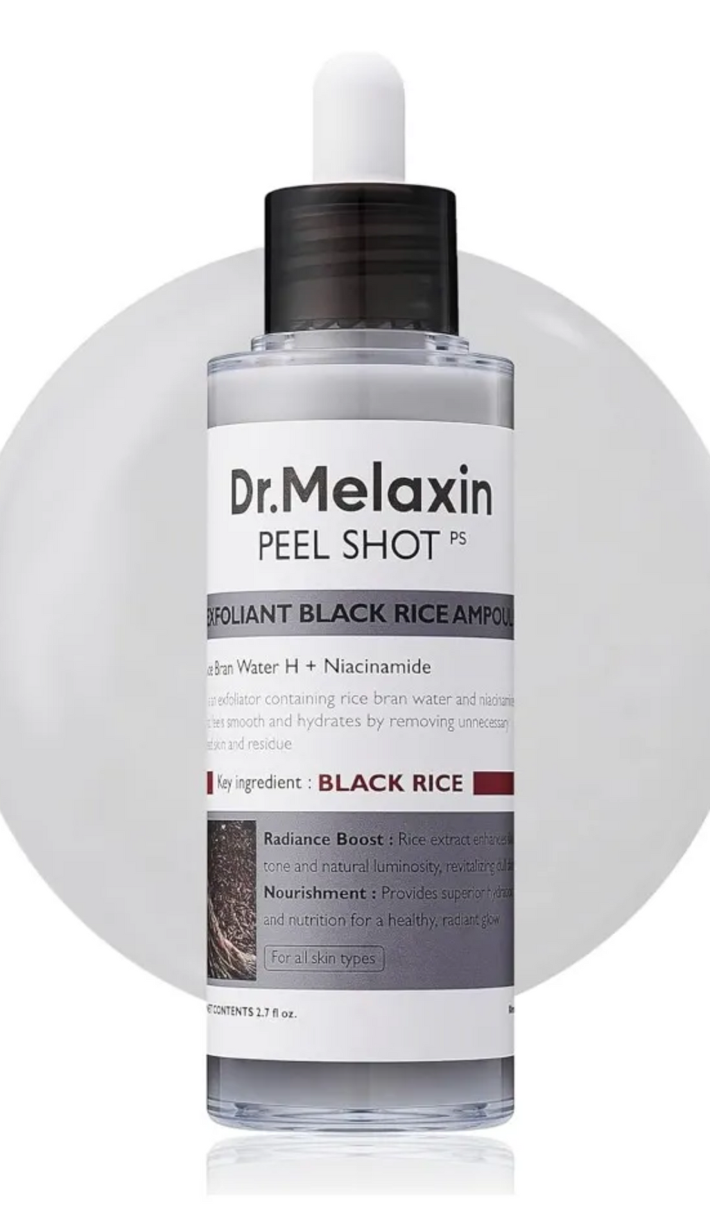 EXFOLIANTE PEEL SHOT DE ARROZ NEGRO